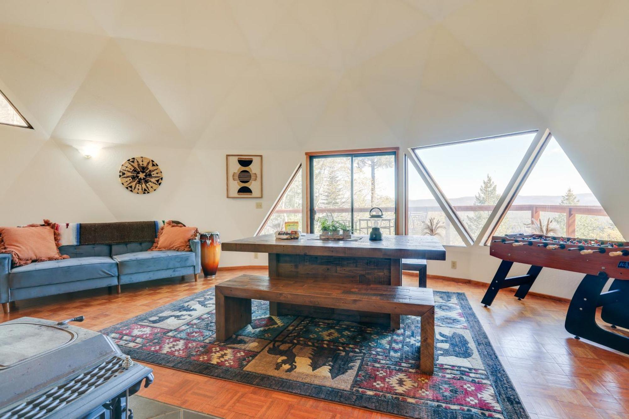 Off-Grid Nevada City Geodesic Dome House With Views! Exterior foto